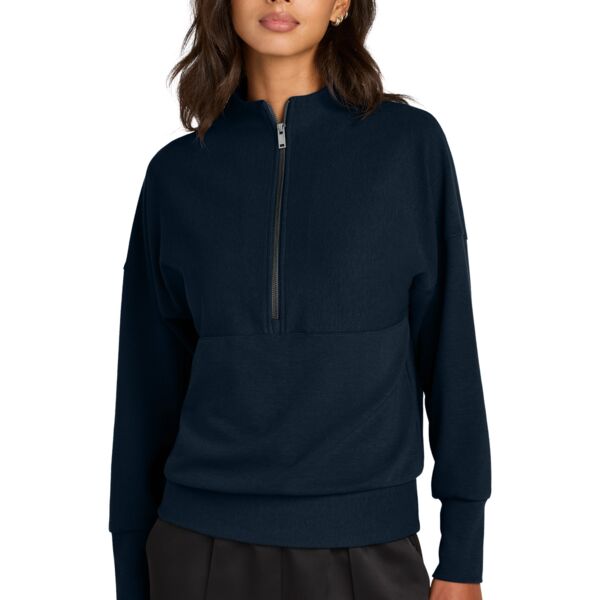 Women's Linear Texture 1/4 Zip Thumbnail