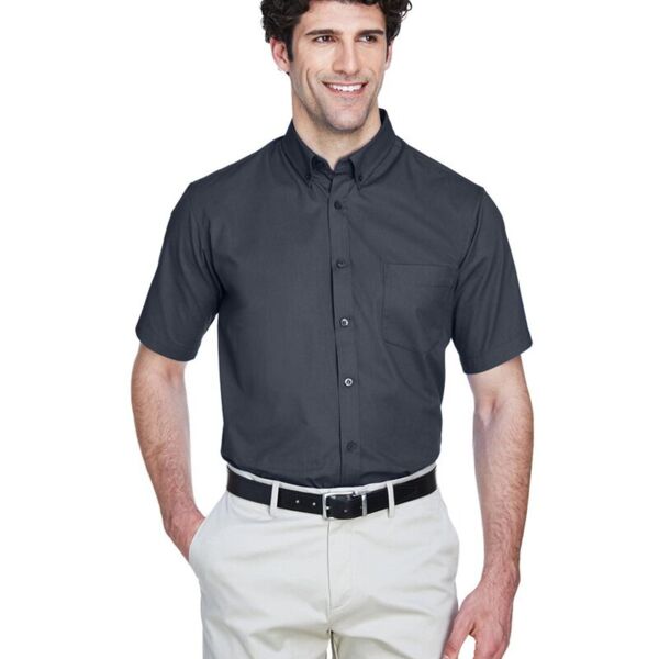 Optimum Short Sleeve Twill Dress Shirt Thumbnail