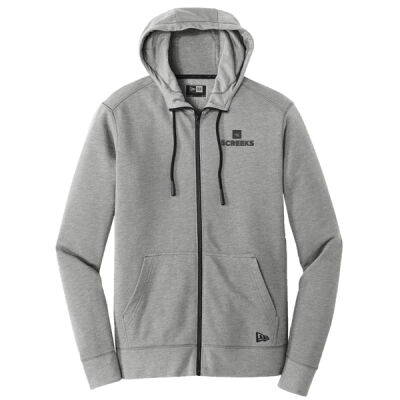New Era Tri Blend Fleece Full Zip Hoodie  Thumbnail