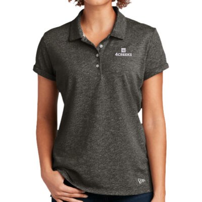  New Era Ladies Slub Twist Polo Thumbnail