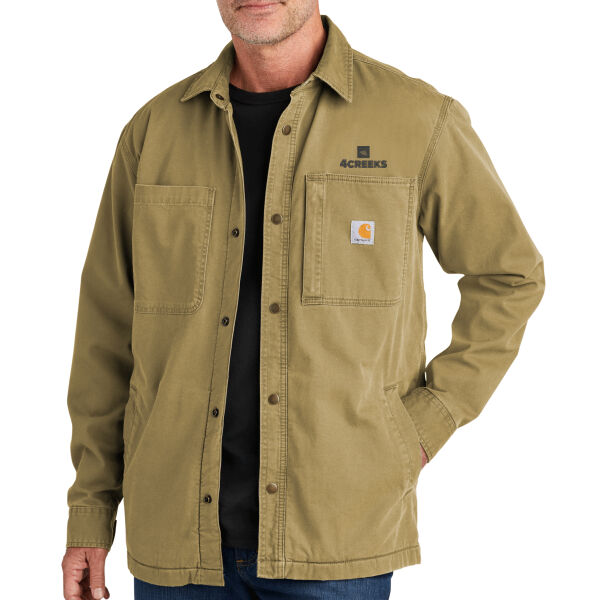 Carhartt® Rugged Flex® Fleece-Lined Shirt Jac Thumbnail