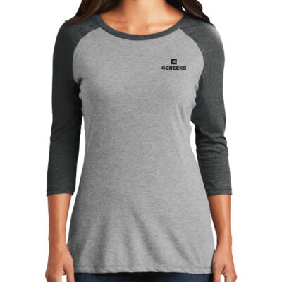 District ® Women’s Perfect Tri ® 3/4-Sleeve Raglan Thumbnail