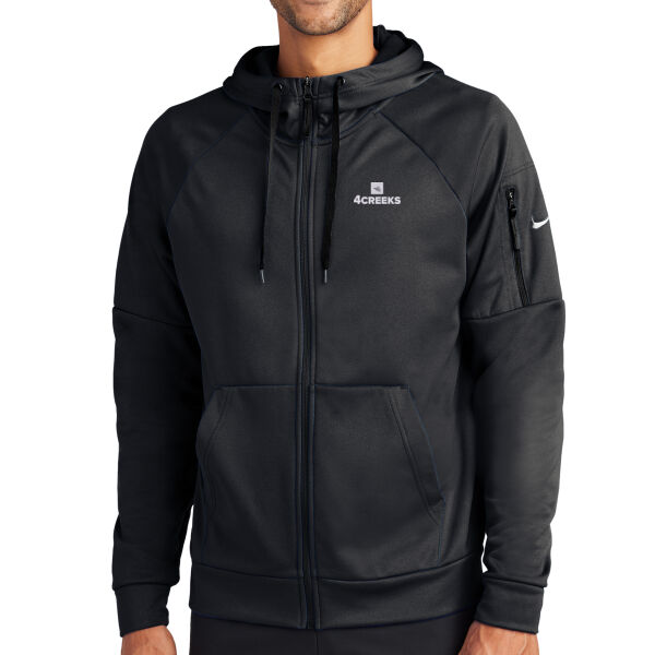 Nike Therma-FIT Pocket Full-Zip Fleece Hoodie Thumbnail