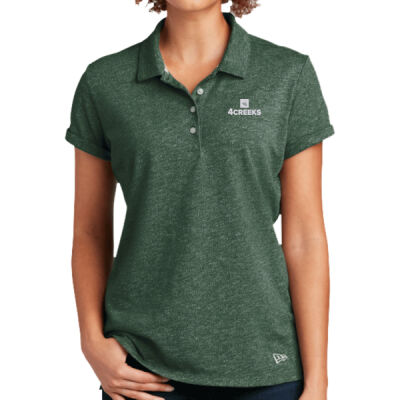 New Era® Women's Slub Twist Polo Thumbnail
