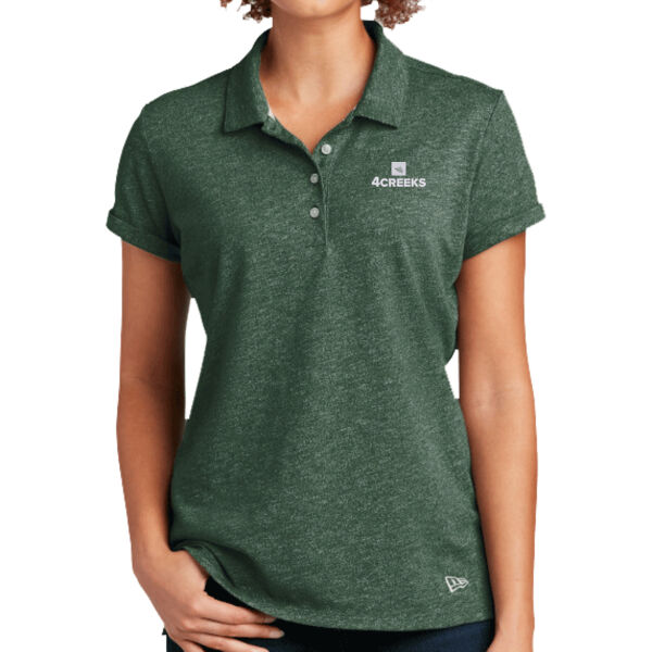New Era® Women's Slub Twist Polo Thumbnail
