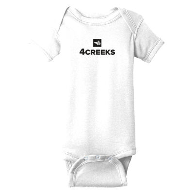 Rabbit Skin Infant Short Sleeve Baby Rib Bodysuit Thumbnail