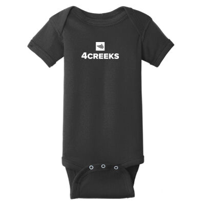 Rabbit Skin Infant Short Sleeve Baby Rib Bodysuit Thumbnail