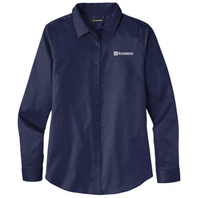 Port Authority® Women's Long Sleeve superPro React™ Thumbnail