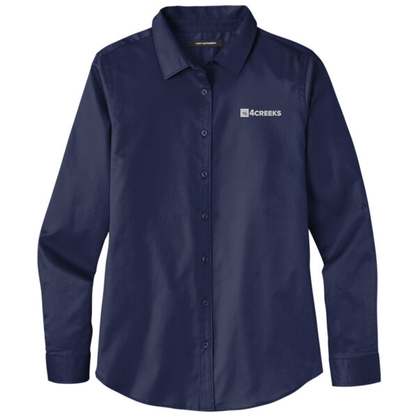 Port Authority® Women's Long Sleeve superPro React™ Thumbnail