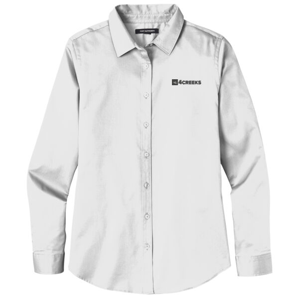 Port Authority® Women's Long Sleeve superPro React™ Thumbnail