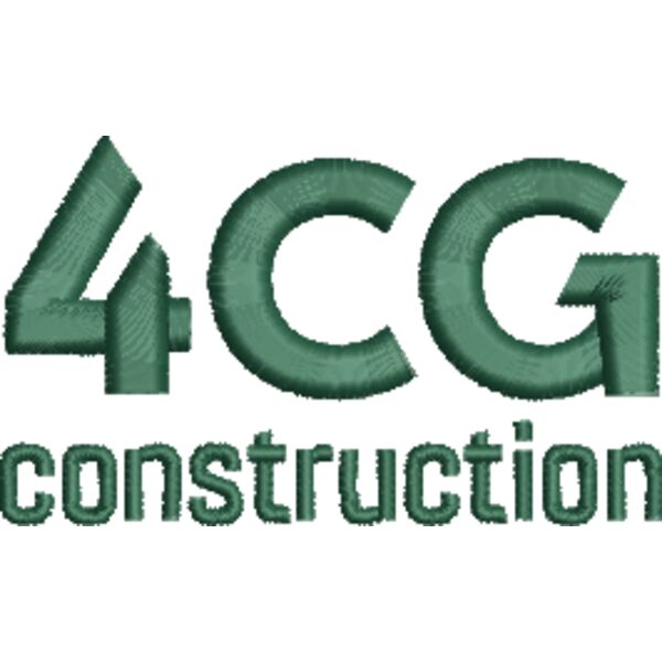 4CG Construction HAT PANEL GREEN Thumbnail